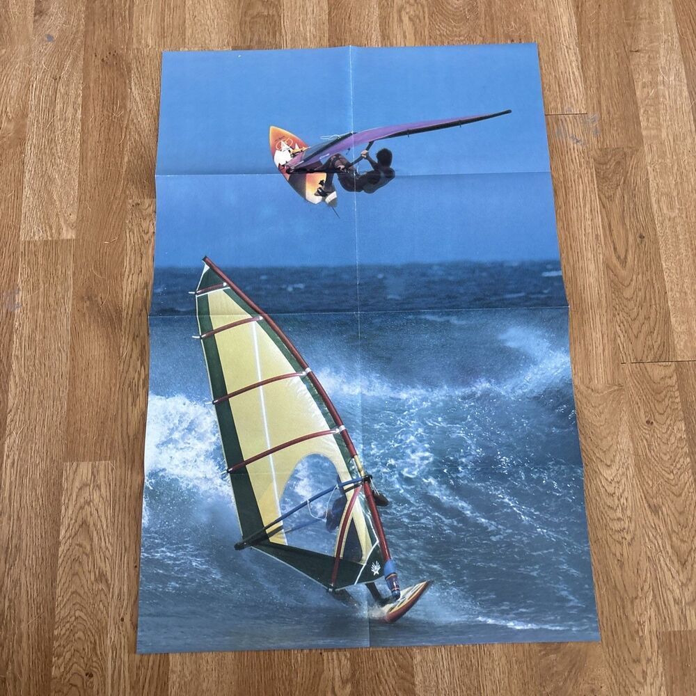 True Vintage Action Sport Poster 1970s Room Decoration Wall Art
